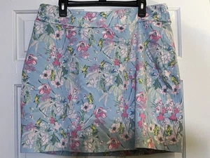 Preswick and Moore Women's Skort size 1x Floral Summer Comfortable Stylish - Picture 1 of 6