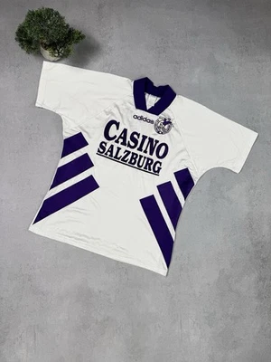 Camiseta de fútbol vintage Adidas 1993 1994 #19 Casino Salzburgo local Foto 1 de 4