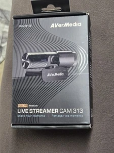 AVerMedia Webcam Live Streamer CAM 313 - PW313 - Double microphone - Neuf dans sa boîte - Photo 1/7