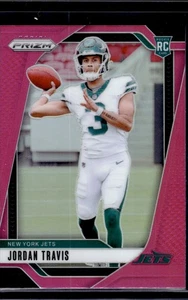 2024 Panini Prizm - Rookies Jordan Travis #359 Pink Prizm (RC) - Picture 1 of 2