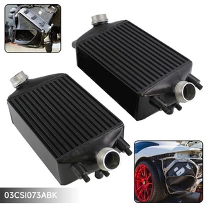Twin Intercooler Set For Porsche 911 Turbo / Turbo S 991.1 991.2 2013-2019 Black - Picture 1 of 10