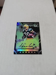 2018 Obsidian Neon Green Ahman Green Auto # AG #ed 12/25 - Picture 1 of 2
