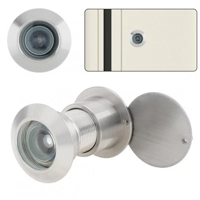 For Home Entrance Brass Door Viewer Pure Brass Optical Glass Lens Privacy Cover - image 1 of 4