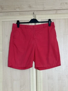 Marks And Spencer Women's Pink Casual Summer Holiday Shorts - Ladies Size UK 14 - Picture 1 of 5