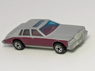 Cadillac Seville Caddy vintage 1980 Hot Wheels Blackwall plateado Hong Kong 1698 Foto 1 de 4