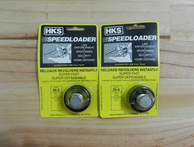 HKS Speedloader NEW;  25-5;  6-Shot;  45 Long Colt;  2 Pack;  Fast & Dependable - Image 1 of 2