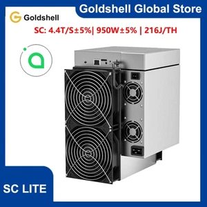 Máquina de criptominería Goldshell SC Lite 4.4TH/s 950W 216J/TH Siacoin Miner nueva - Imagen 1 de 4