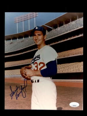 Sandy Koufax JSA Coa Signed  8x10 Photograph Autograph LA Dodgers - Image 1 of 3