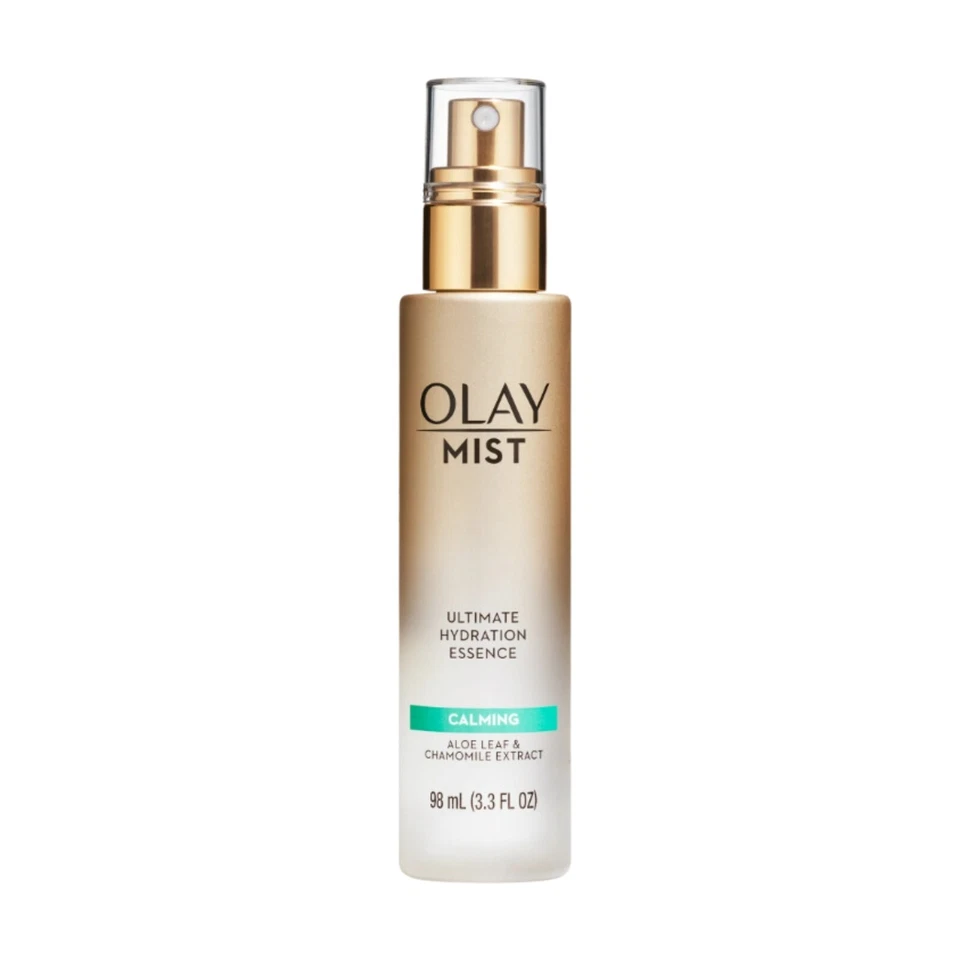 OLAY Mist CALMING Hydration Essence with Aloe Leaf & Chamomile Extract, 3.3fl oz - Image 1 of 3