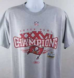 Vintage Tampa Bay Buccaneers 2003 Super Bowl XXXVII Championship T Shirt M - Picture 1 of 7
