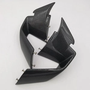 For BMW S1000RR M1000RR 2019-2022 Carbon Fiber Front Spoiler Fxed Wind Winglets - Picture 1 of 6