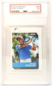 2016 S.I. For Kids Rickie Fowler RC Rookie #498 Oversized Slab - PSA 7 - Picture 1 of 4