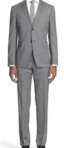 Traje de lana Z Zenega Drop 7 ajuste, gris, talla euro FR 110 - Imagen 1 de 7