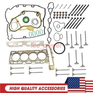 For 2010-2013 Chevrolet Buick GMC 2.4L Head Gasket Bolts & Intake Exhaust Valves - Picture 1 of 9