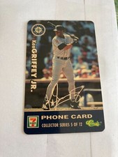 Classic 7 Eleven Ken Griffey Jr #5 Phone Card 