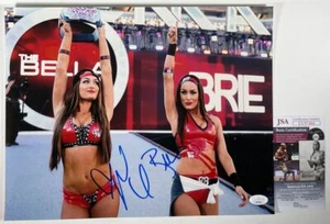 WWE NXT Nikki & Brie Bella Twins Dual Signed 11x14 Photo E Autograph JSA COA - Picture 1 of 1