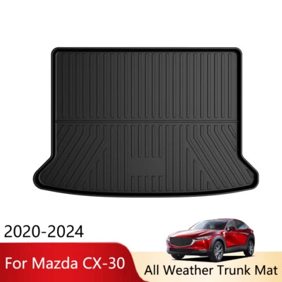 Car Trunk Mat TPO Rubber Cargo Liner All Weather Fit For Mazda CX-30 2020-2024 Foto 1 de 4