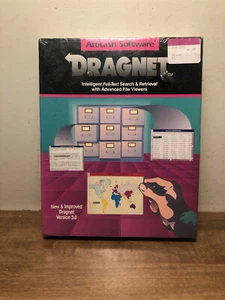 Software Dragnet 3.0 Attitash (Windows 3.0 o superior) nuevo y sellado - Imagen 1 de 6