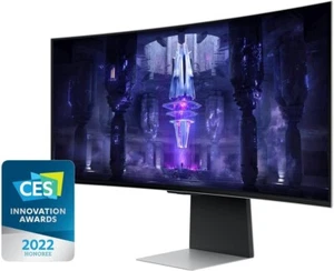 SAMSUNG Odyssey OLED G8 (S34BG850) Gaming Monitor Curved (1800R) 34 Inch - Picture 1 of 7