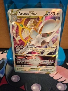 Pokémon TCG Arceus VSTAR 123/172 Ultra Rare Holo Brilliant Stars NM - Imagen 1 de 1