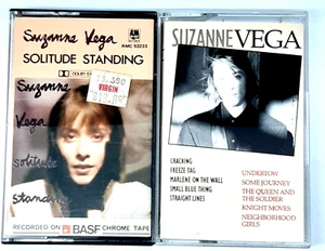 Suzanne Vega Self Titled & Solitude Standing Cassettes Audio Tapes 1985 - Picture 1 of 12