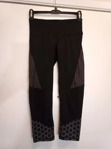Champion Capri Leggings Training Yoga Stretch Hose schwarz grau Damen Gr. XS EUC - Bild 1 von 5