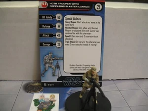 =Star Wars FORCE UNLEASHED Hoth Trooper with Repeating Blaster Cannon 10/60 wc = - Picture 1 of 1