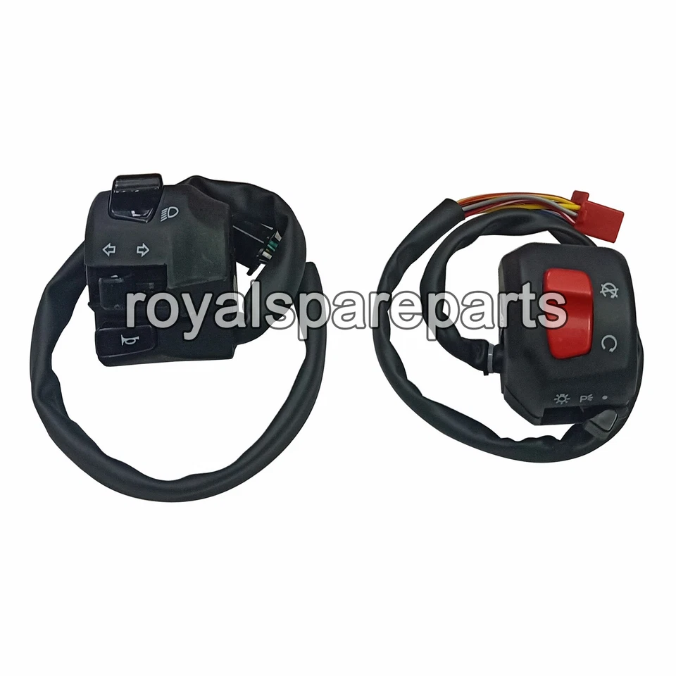 Royal Enfield Classic 350cc 500cc BS3 LH & RH Handlebar Switch Assembly Foto 1 de 4