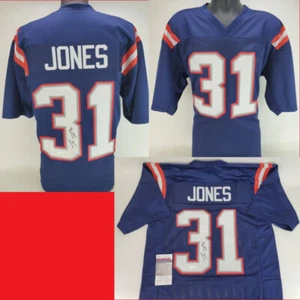 Johnathan Jones Autographed JSA New England Patriots Jersey - Picture 1 of 2