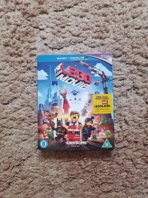 The Lego Movie & HD Digital - UV, Blu Ray, BRAND NEW, Sealed In Plastic Wrapping - Image 1 of 4