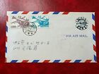 korea stamp cover Third airmail stamp 1200w 1800w Domestic usage