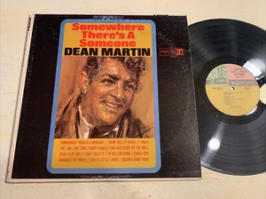 Dean Martin Somewhere There’s A Someone LP Reprise Stereo Tri Color VG - Picture 1 of 4