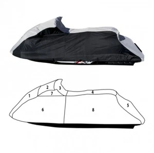 Cubierta de almacenamiento personalizada Yamaha VX VX Cruiser Deluxe VXR VXS 15-17 18/GP1800 17-18 - Imagen 1 de 2