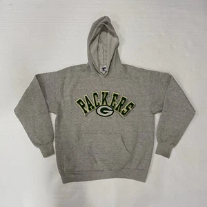 Vintage CSA Sports Green Bay Packers Hooded Pullover Sweatshirt Sz YOUTH XL - Picture 1 of 8