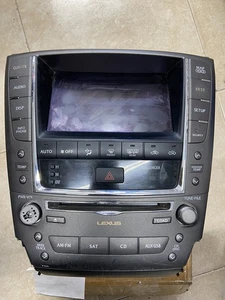 2010 LEXUS IS250 RADIO INFORMATION DISPLAY SCREEN PANEL 86431-53110 OEM - Picture 1 of 9