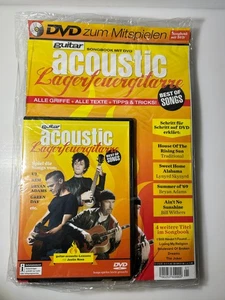 DVD - Guitar Acoustic Lagerfeuergitarre, Songbook mit DVD, Guitar Acoustic - NEU - Picture 1 of 2