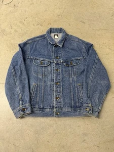 VINTAGE 80S LEE STORM RIDER DENIM JACKET GREAT CONDITION RARE - Picture 1 of 6