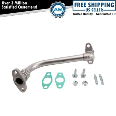 Linha de retorno de óleo do turbocompressor compatível com 2004-2010 Chevrolet 2004-2010 GMC - Imagem 1 de 4