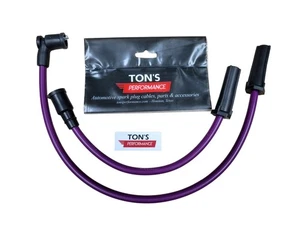 Ton's Performance 10mm Purple Spark plug wires for 2008+ Victory motorcycles - Picture 1 of 7