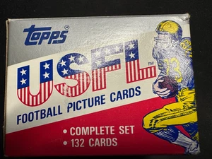 1985 Topps USFL Complete Set - Prime Cards in Protectors - Picture 1 of 1