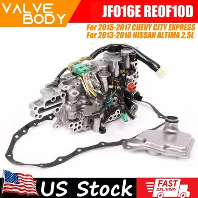 JF016E RE0F10D For 2012-2018 Nissan Altima 2.5L CVT Trans Valve Body &Filter Kit - Image 1 of 4