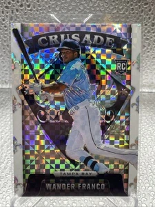2022 Panini Chronicles Crusade #1 Wander Franco Building Blocks Prizm Rookie RC - Bild 1 von 2