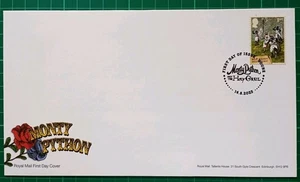2025 MONTY PYTHON THE HOLY GRAIL RUN AWAY ! RUNAWAY ! 1ST ROYAL MAIL FDC - Picture 1 of 2