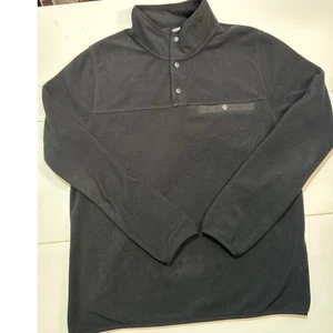 32 Grad Hitze Herren Pullover Fleece Oberteil Schwarz Langarm Größe L - Bild 1 von 6