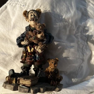 Boyd’s Bears & Friends “Wee Folk stone Collection” “The Bearmaker Elf” With Box - Picture 1 of 10