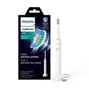 Philips Sonicare 1100 Electric Toothbrush Rechargeable, White Grey, HX3641/02 - Picture 1 of 8