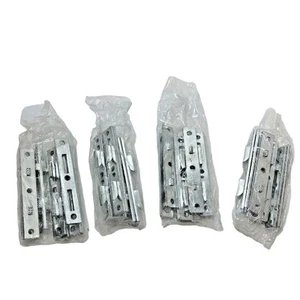 16 Paar ineinandergreifende Sofa Stuhl Bett Verbinder Halterung gleitend Metall 4 Zoll NEU - Bild 1 von 6