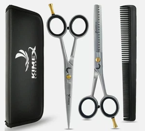 KIMEX LONDON Profi Friseurschere - Haarausfall Scheren Set - Bild 1 von 8