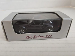 NZG MODELLE 1:43 Black Porsche Sammlermodell #390 30 Jahre 911 Germany - Picture 1 of 4