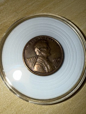 1970 Mint Mark S Penny with Error Double Die Obverse and Reverse - Image 1 of 4